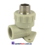 Уголок установочный наружный полипропиленовый 20x1/2