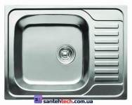Мийка кухонна врізна 650x500x180 Cristal KATANA Plus UA7202ZS Satin