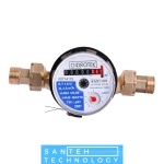 Лічильник холодної води Gidrotek E-T 1,6U 1/2″ зі штуцером (110мм)