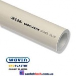Труба ППР Stabi Plus PN20 (S3.2/SDR 7.4) 40 Ek WAVIN Ekoplastik