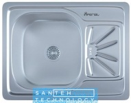 Мийка для кухні прямокутна врізна 500 х 615 x 175/180 IMPERIAL 0,8 SATIN